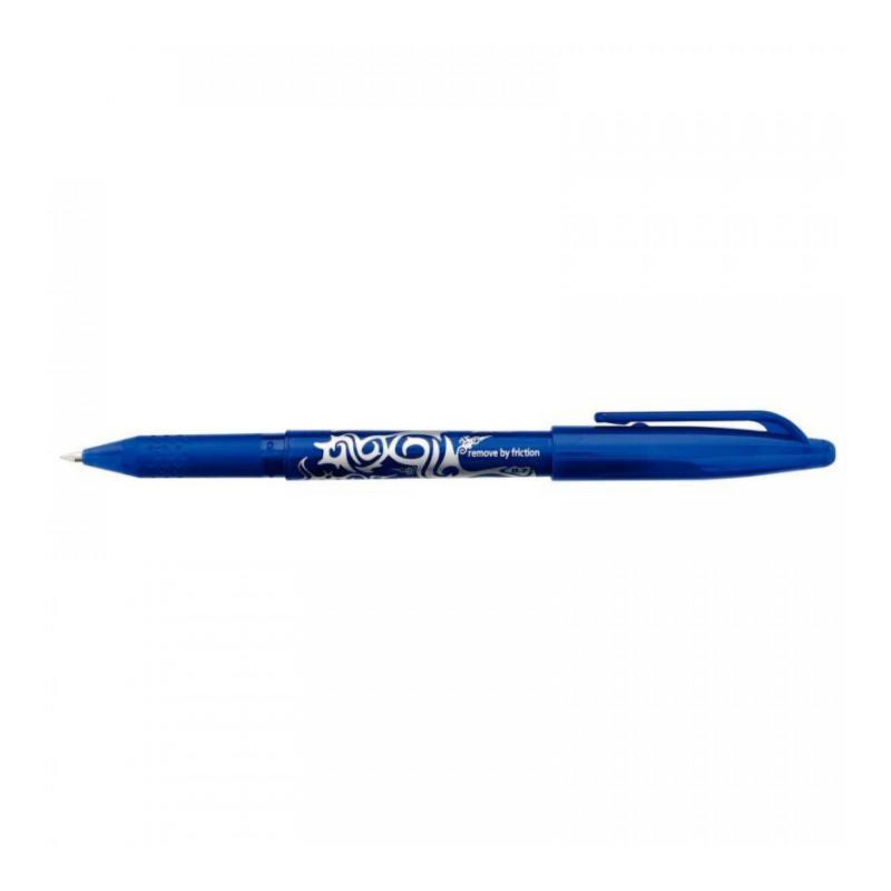 STYLO BLEU  PILOT FRIXION  BALL 0,7MM  EFFACABLE AVEC LE BOUT DU STYLO