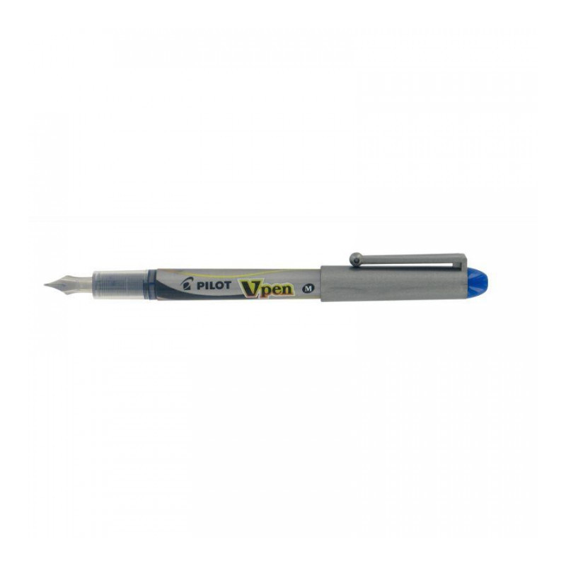 STYLO BLEU PLUME JETABLE PILOT V-PEN PRO