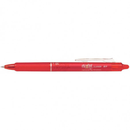 STYLO EFFACABLE ROUGE PILOT FRIXION CLICKER RÉTRACTABLE 0,7 MM  4902505417504