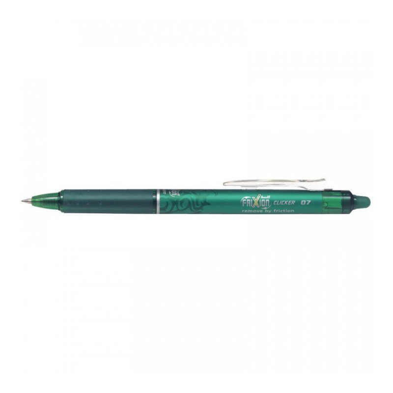 STYLO EFFACABLE VERT PILOT FRIXION CLICKER RÉTRACTABLE 0,7 MM  4902505417528