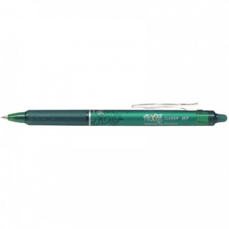 STYLO EFFACABLE VERT PILOT FRIXION CLICKER RÉTRACTABLE 0,7 MM  4902505417528