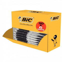 STYLO NOIR ATLANTIS CLASS PACK 30+6 OFFERTS BIC 920287