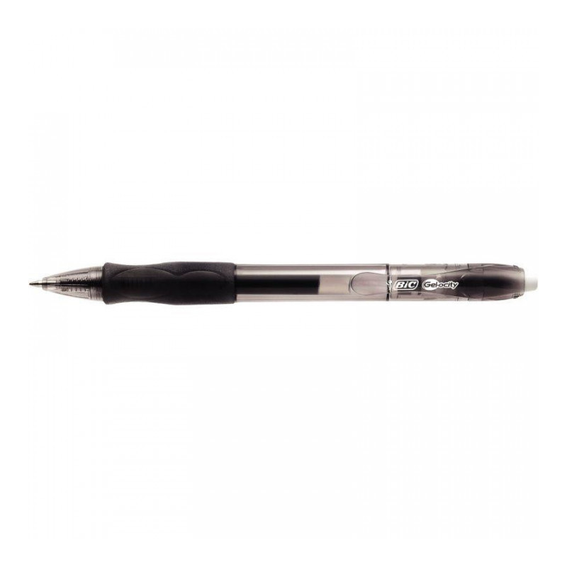 STYLO NOIR BIC GELOCITY GEL RETRACTABLE  829157