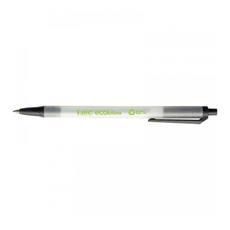 STYLO NOIR BILLE ÉCOLUTION CLIC STIC