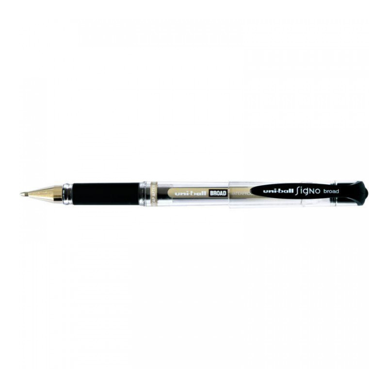 STYLO NOIR BILLE GEL UMN 153 S UNIBALL