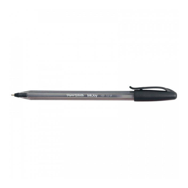 STYLO NOIR BILLE INKJOY 100 CAP PAPERMATE S0957120