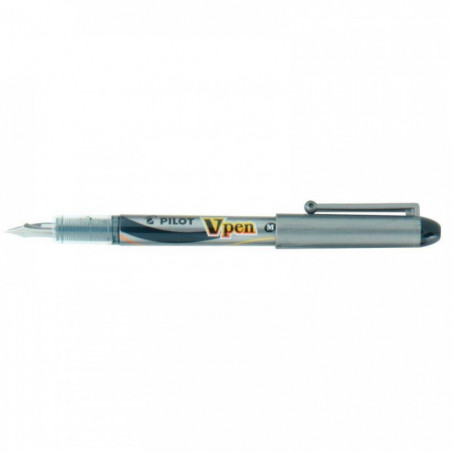 STYLO NOIR PLUME JETABLE PILOT V-PEN PRO