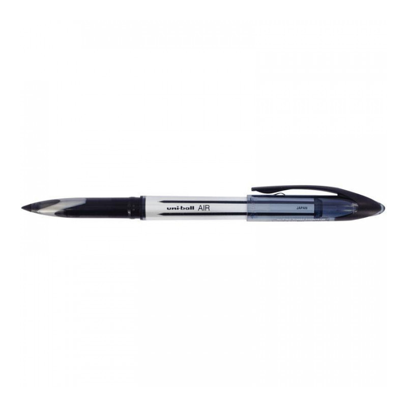 STYLO NOIR ROLLER ENCRE LIQUIDE UNI BALL AIR UBA188 N