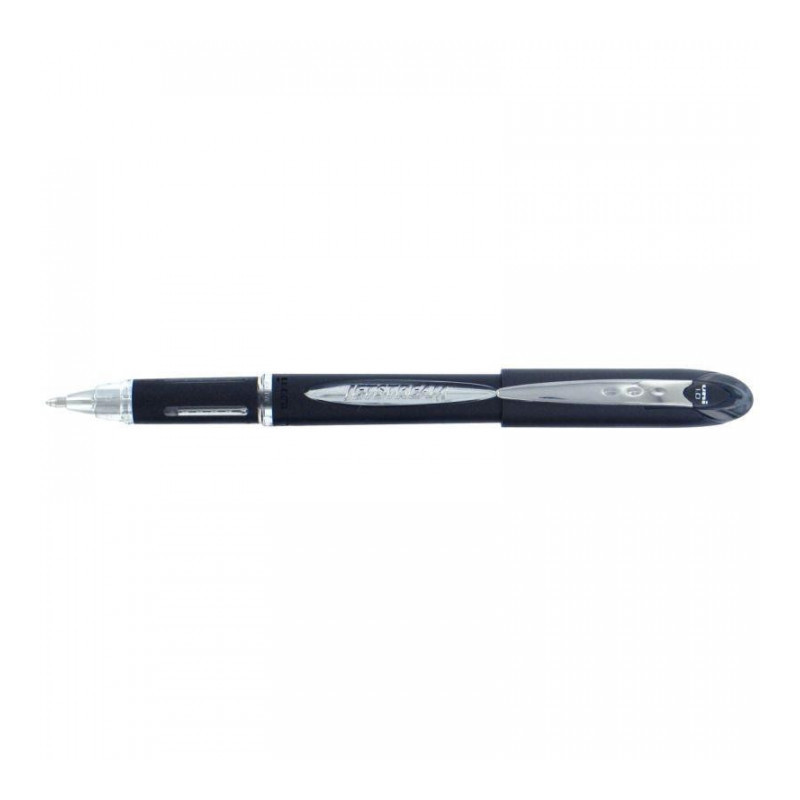 STYLO NOIR UNI BALL JET STREAM  UNIBALL ENCRE GEL SX210 N