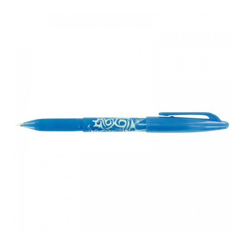 STYLO PILOT FRIXION  TURQUOISE BALL 0,7MM  EFFACABLE AVEC LE BOUT DU STYLO