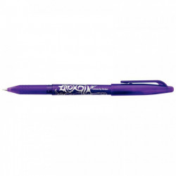 STYLO PILOT FRIXION VIOLET BALL 0,7MM EFFACABLE AVEC LE BOUT DU STYLO