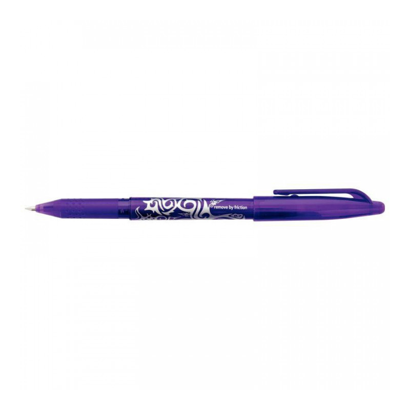 STYLO PILOT FRIXION VIOLET BALL 0,7MM EFFACABLE AVEC LE BOUT DU STYLO