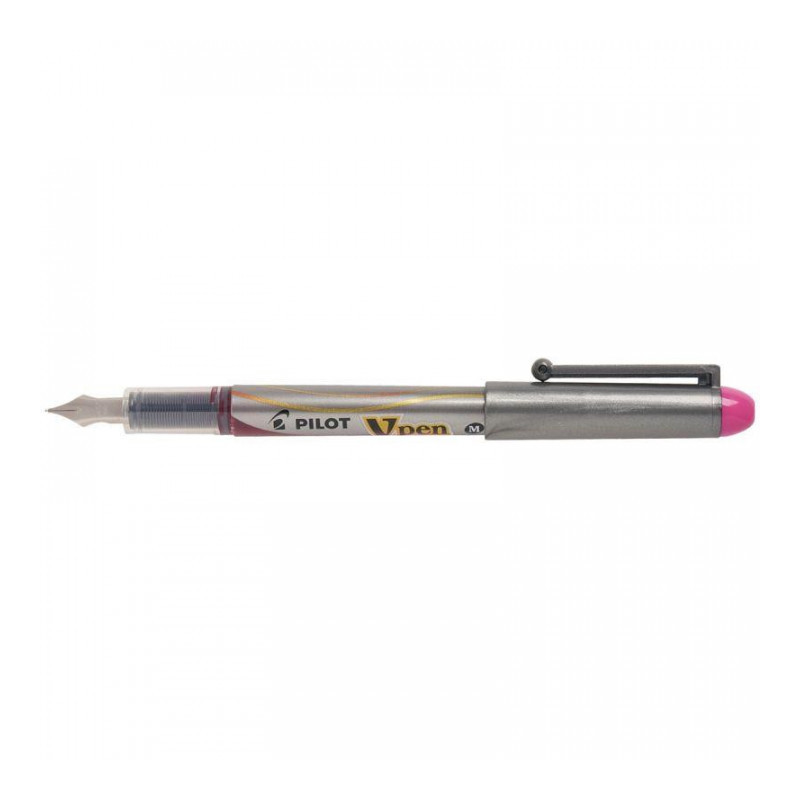 STYLO ROSE PLUME JETABLE PILOT V-PEN PRO