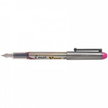 STYLO ROSE PLUME JETABLE PILOT V-PEN PRO