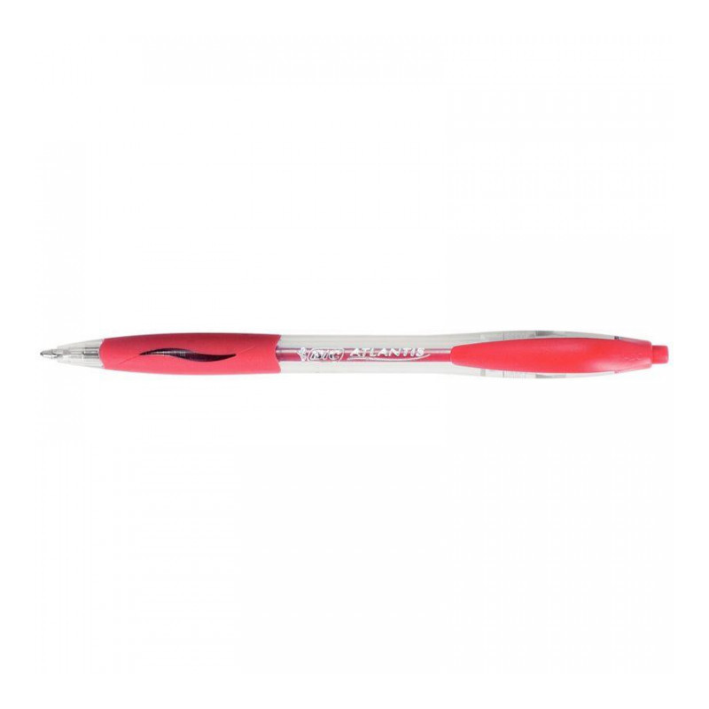 STYLO ROUGE BIC RÉTRACTABLE ATLANTIS CLASSIC