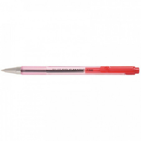 STYLO ROUGE BILLE BPS MATIC RÉTRACTABLE POINTE FINE