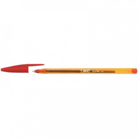 STYLO ROUGE BILLE CRISTAL FINE  BIC 872720