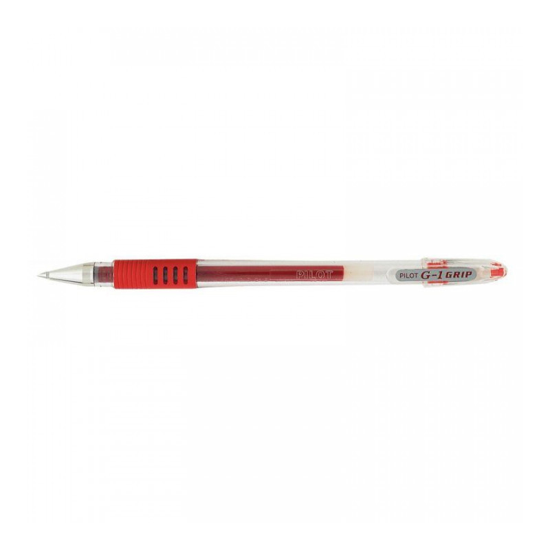 STYLO ROUGE BILLE G1 GRIP FIN 0,5 MM