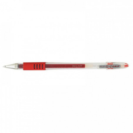 STYLO ROUGE BILLE G1 GRIP FIN 0,5 MM