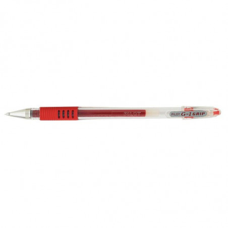 STYLO ROUGE BILLE GEL PILOT G1 GRIP  PILOT 4902505158841