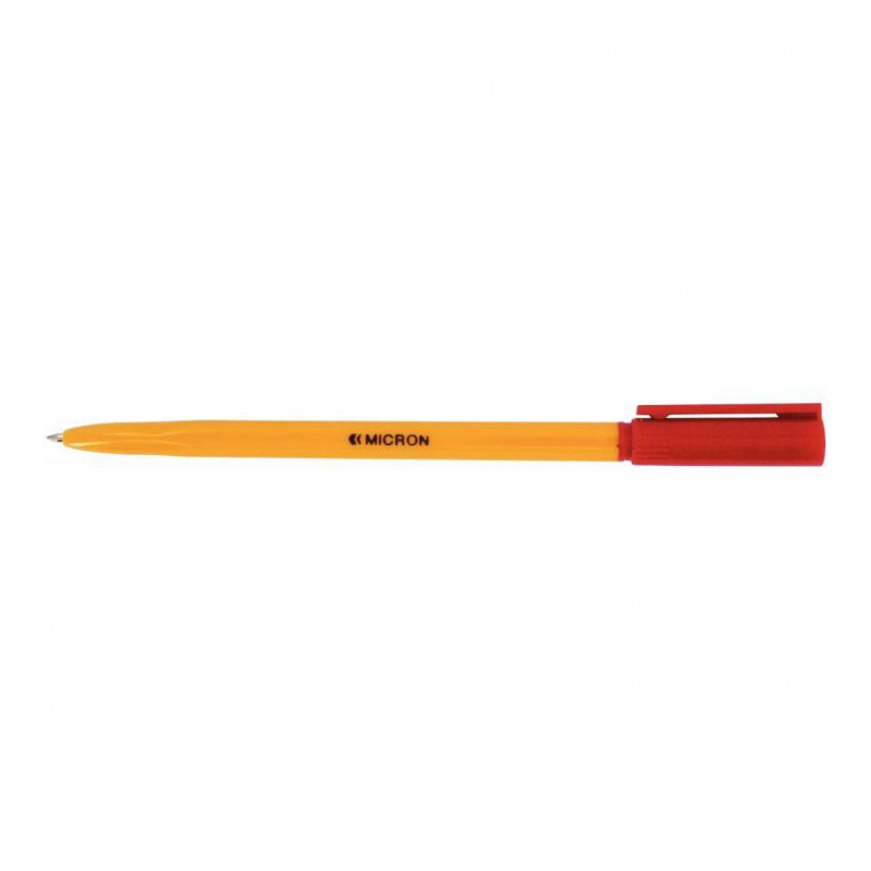 STYLO ROUGE BILLE MICRON POINTE FINE 0,7MM