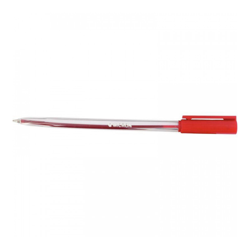 STYLO ROUGE BILLE MICRON POINTE MOYENNE 1MM