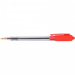 STYLO ROUGE BILLE RÉTRACTABLE WIZ POINTE MOYENNE 1MM