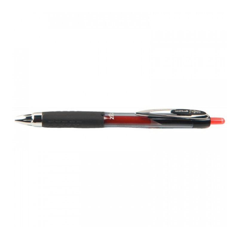 STYLO ROUGE ROLLER UNIBALL SIGNO RT 207 RÉTRACTABLE