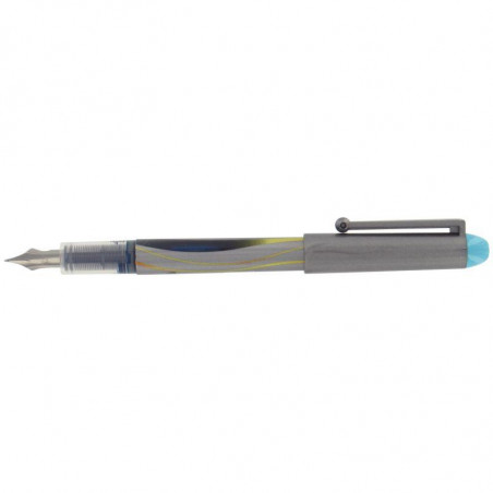 STYLO TURQUOISE  PLUME JETABLE PILOT V-PEN PRO