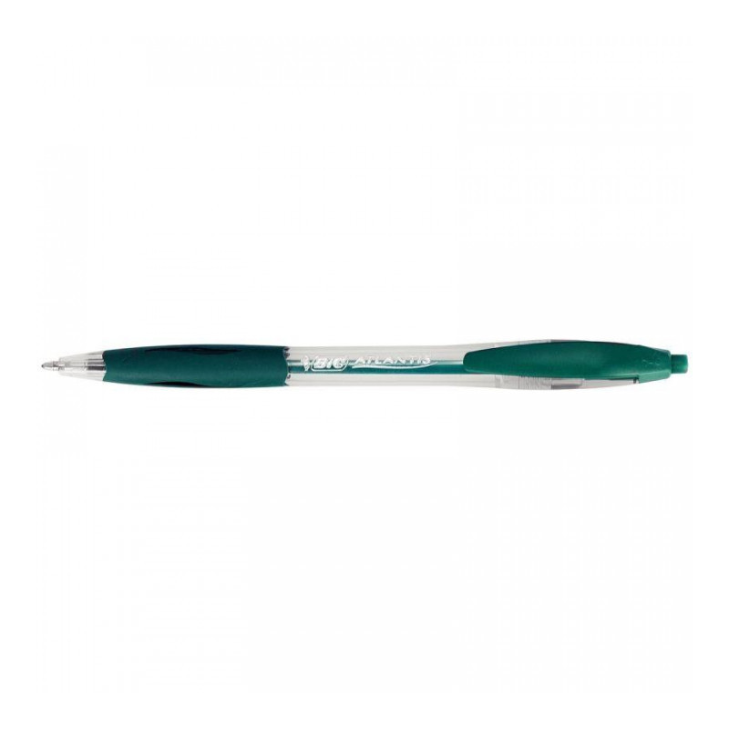 STYLO VERT BIC RÉTRACTABLE ATLANTIS CLASSIC