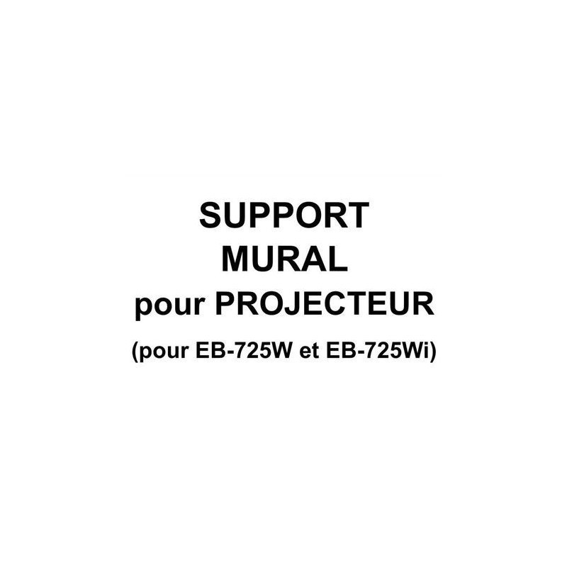 SUPPORT MURAL POUR EB 725