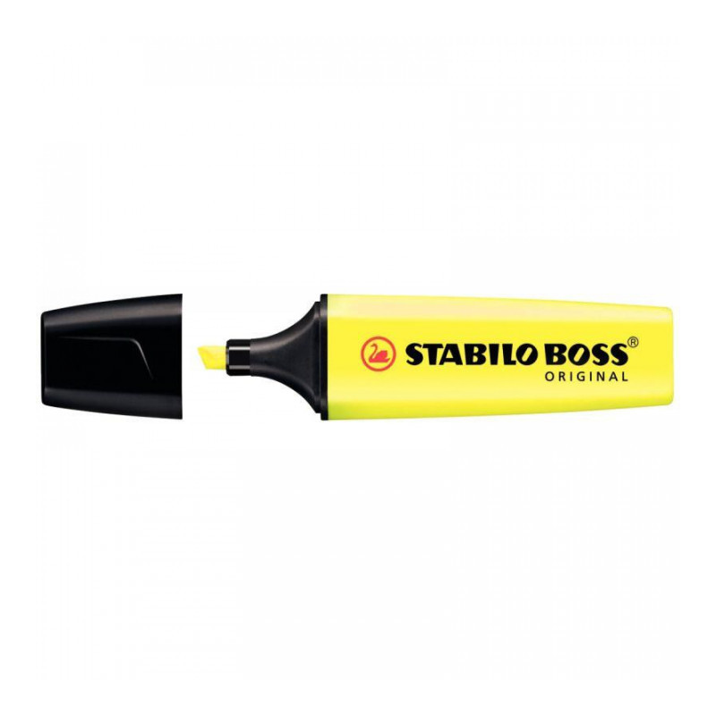 SURLIGNEUR JAUNE STABILO BOSS ORIGINAL 70/24