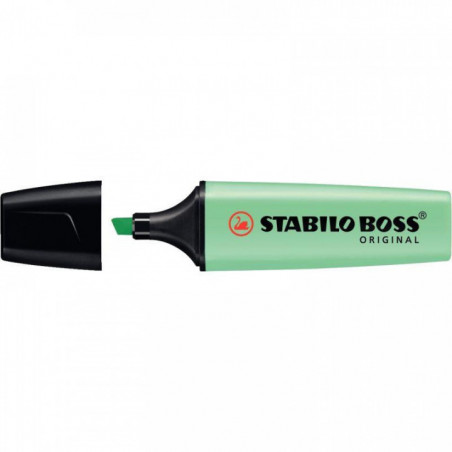 SURLIGNEUR MENTHE A L EAU STABILO BOSS PASTEL