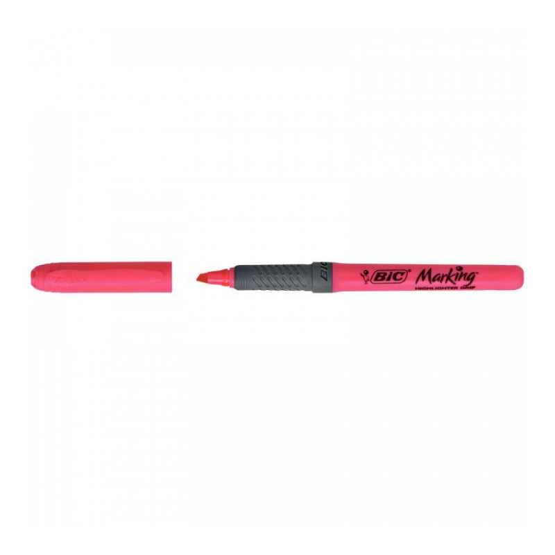 SURLIGNEUR ROSE  BIC HIGHLIGHTER GRIP  811934