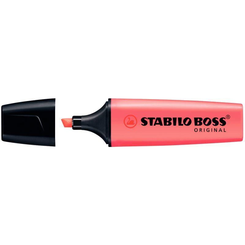 SURLIGNEUR ROUGE STABILO BOSS ORIGINAL 70/40