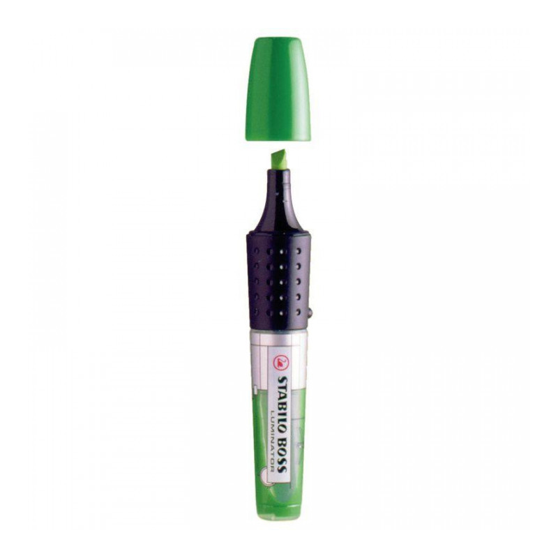 SURLIGNEUR VERT ENCRE LIQUIDE STABILO LUMINATOR  NE SECHE PAS STABILO 71/33