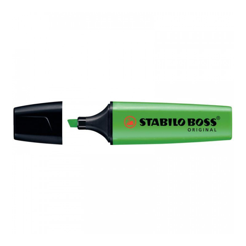 SURLIGNEUR VERT STABILO BOSS ORIGINAL  STABILO 70/33