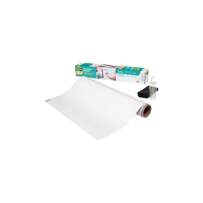 TABLEAU BLANC FLEX WRITE POST-IT LG 91,4 X LG 60,9 CM EN ROULEAU