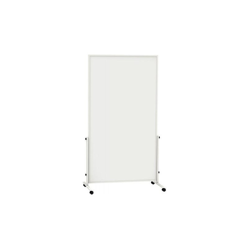 TABLEAU BLANC MOBILE 2 FACES EASY2MOVE 100X180CM