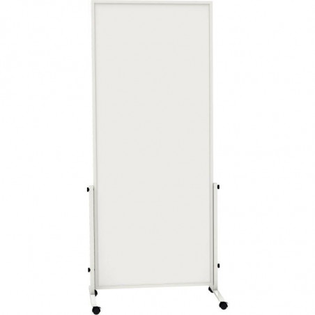 TABLEAU BLANC MOBILE 2 FACES EASY2MOVE 75X180CM