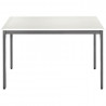 TABLE POLYVALENTE L120 CM P60 CM BLANC