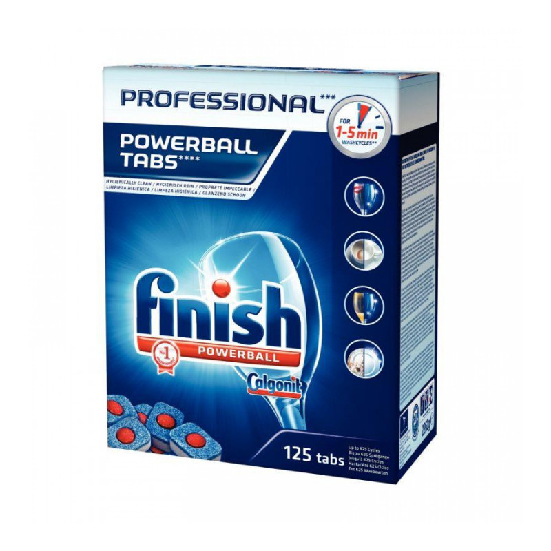 TABLETTE LAVE VAISSELLE Finish Professional powerball tabs boite 125 PV80888401