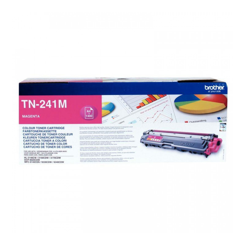 TN241M MAGENTA TONER BROTHER 1400PAGES