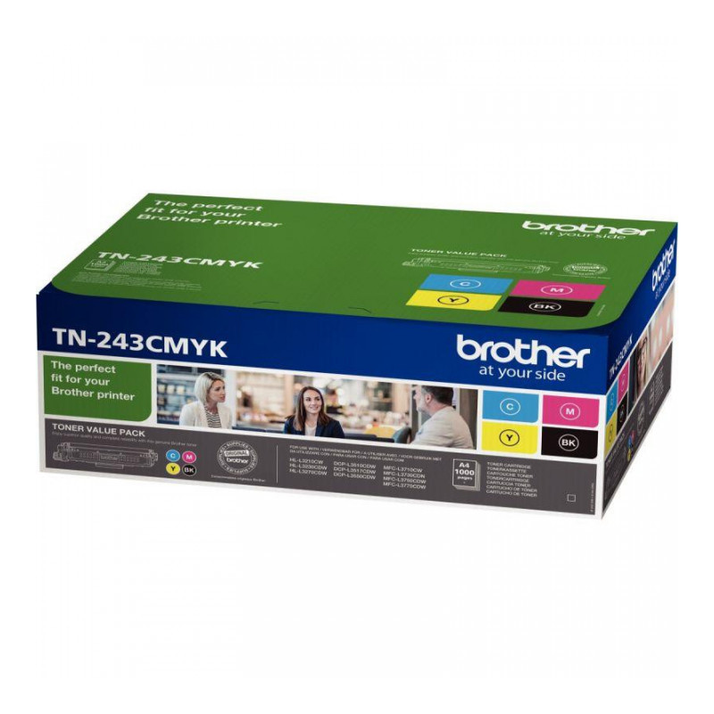 TN243CMYK 4TONERS NCMJ BROTHER 4X1000PAGES