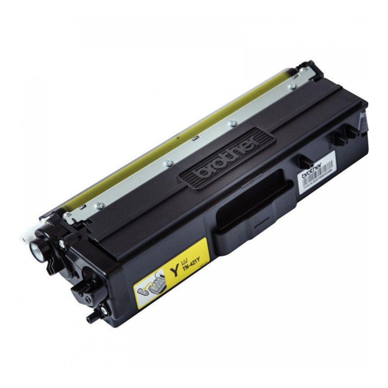 TN421Y JAUNE TONER BROTHER 1800PAGES