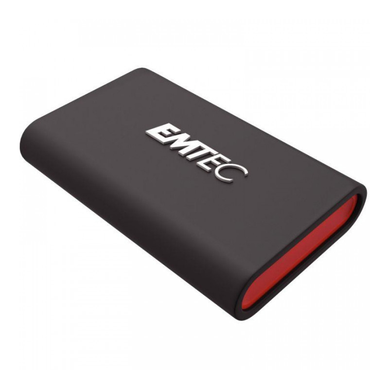 UNITE DE STOCKAGE 1 TO USB 3.1 TRANSFERT 500MO/S DD PORT SSD X210 EMT + CABLE USB C 3.2 + COQUE EN SILICONE 70X40X11 MM 33G