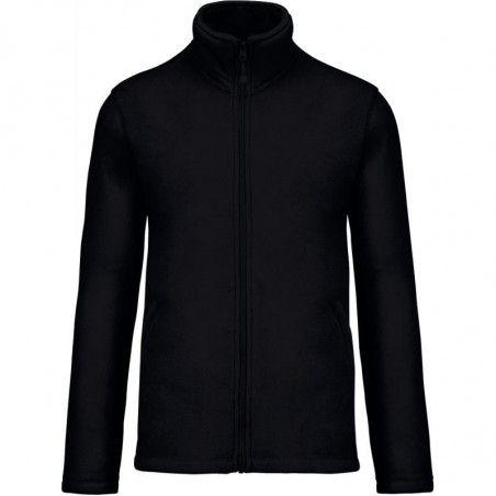 VESTE MICRO POLAIRE NOIR TAILLE 2XL