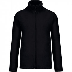 VESTE MICRO POLAIRE NOIR TAILLE M