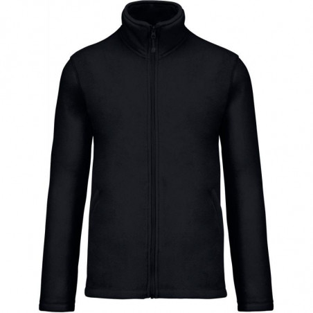 VESTE MICRO POLAIRE NOIR TAILLE S