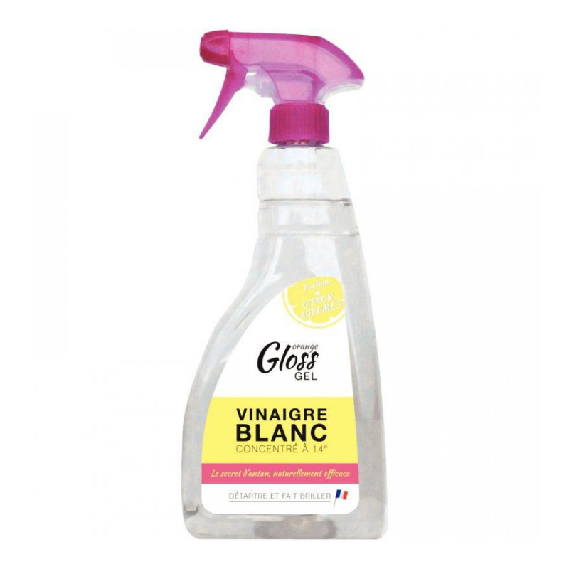 VINAIGRE BLANC GEL CITRON GLOSS flacon 750 ml PV83515002